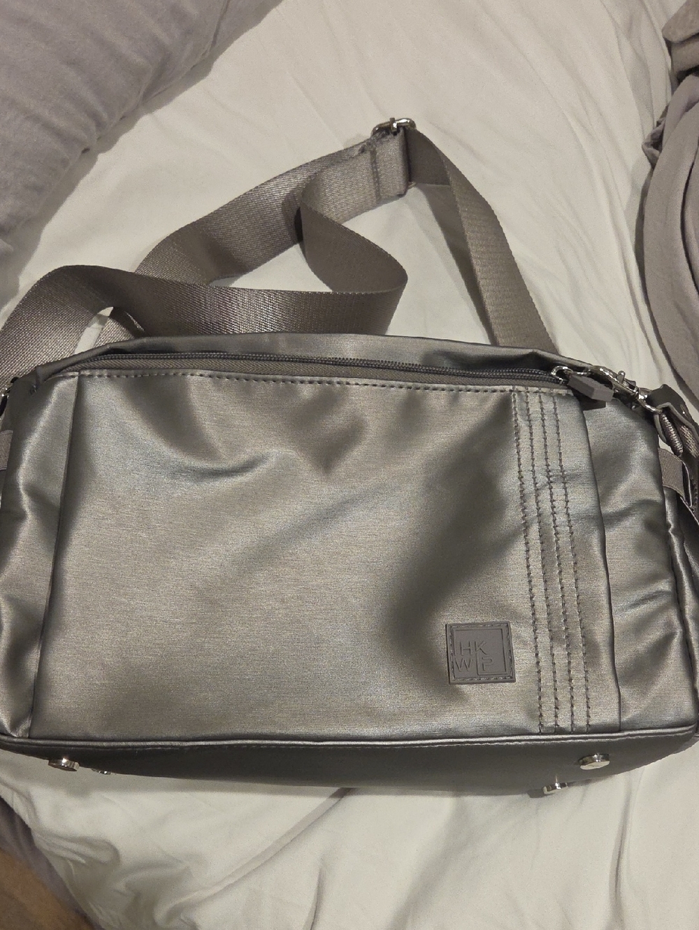 Metallic Stone IHQWIP Crossbody Bag - OUT & ABOUT